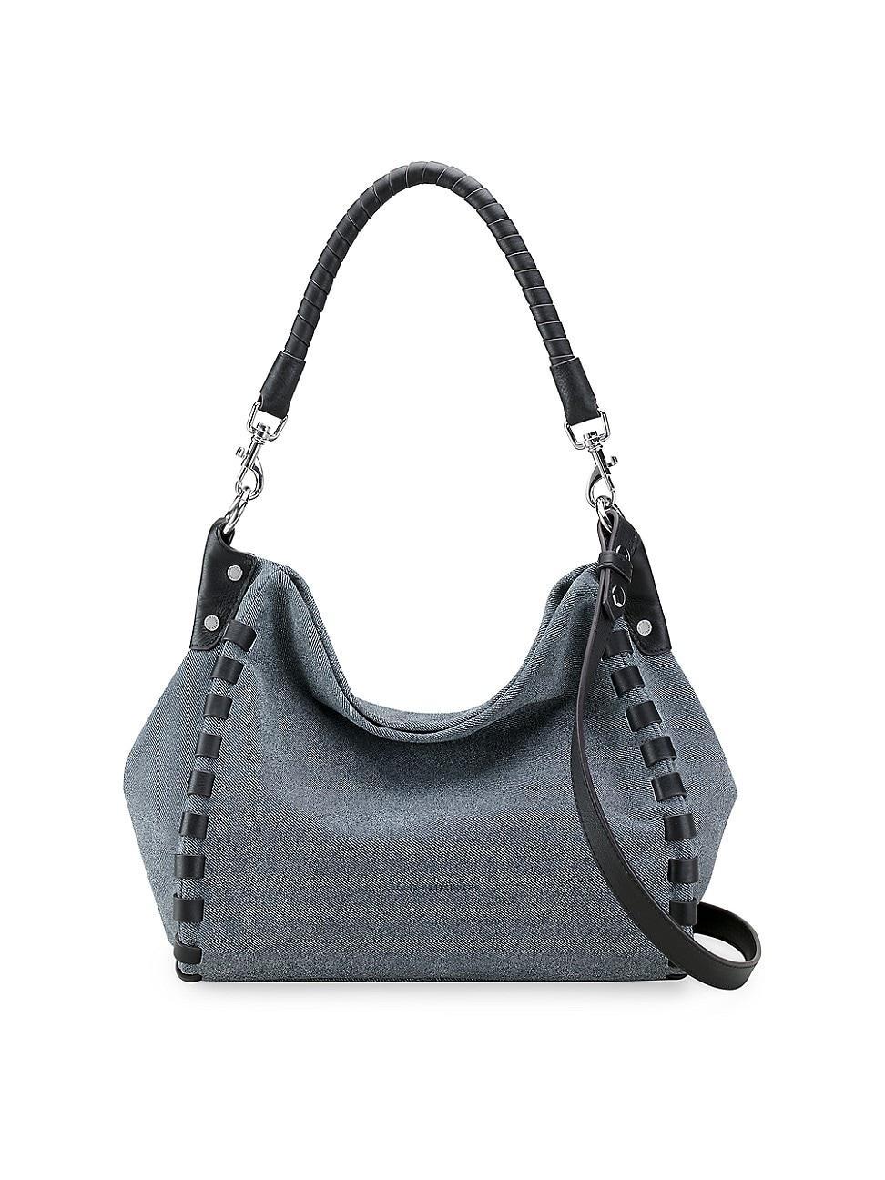 Womens Zen Leather Hobo Bag Product Image