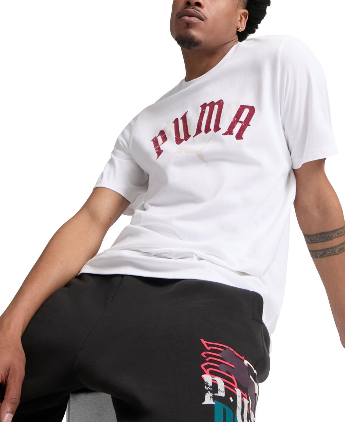 Puma Mens Logo Graphic T-Shirt Product Image