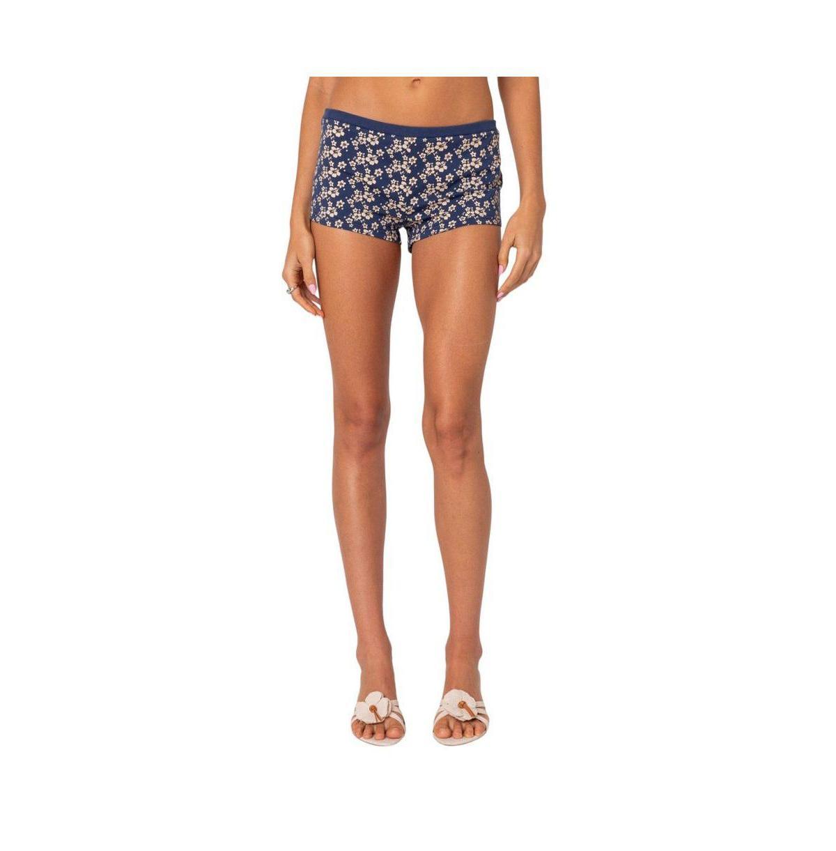 Edikted Womens Flower Power Micro Shorts Product Image