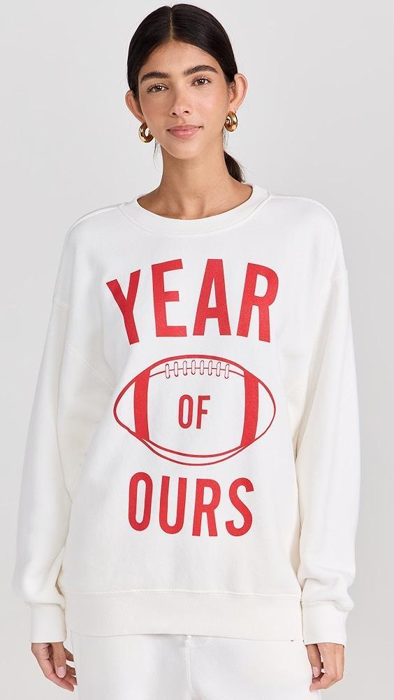 Year of Ours Year Football Sweatshirt | Shopbop Product Image