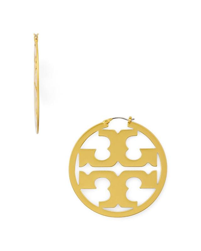 Tory Burch Miller Hoop Earrings Product Image