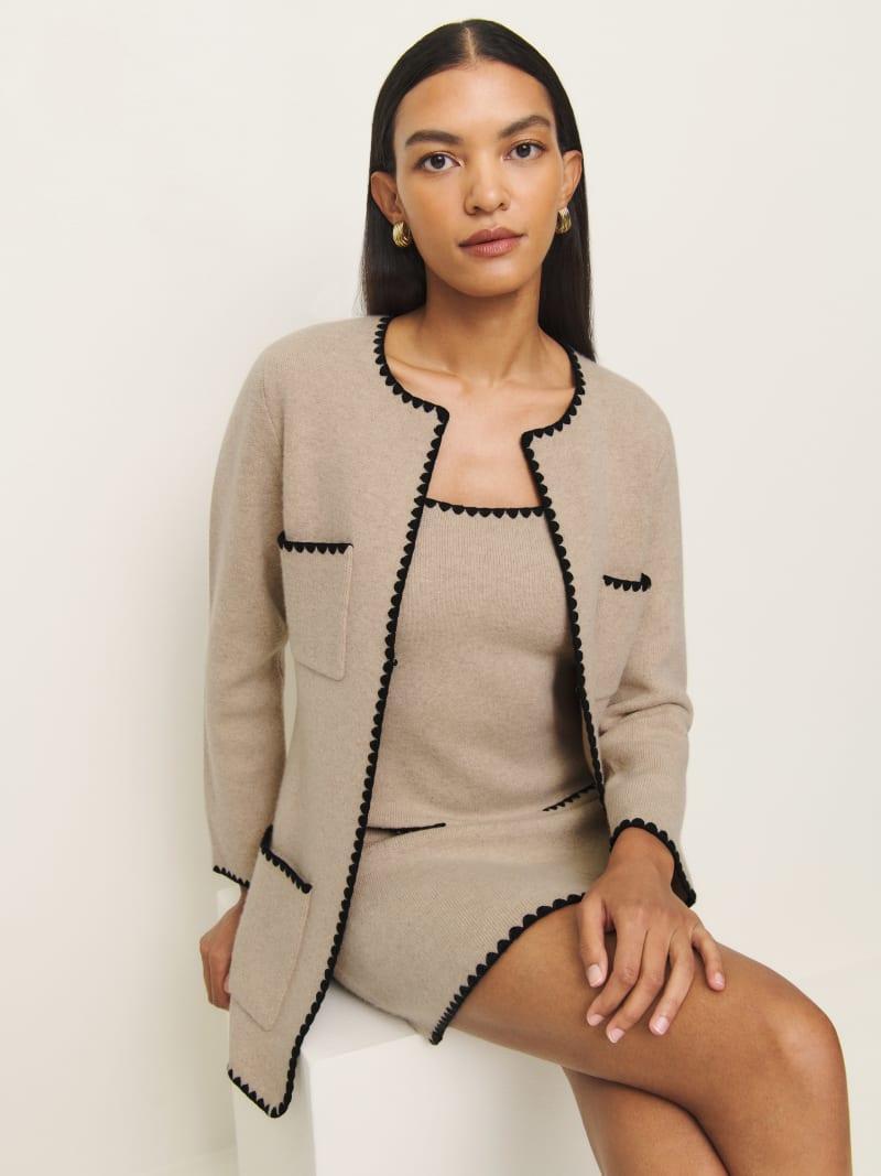 Isabelle Regenerative Wool Sweater Jacket Product Image