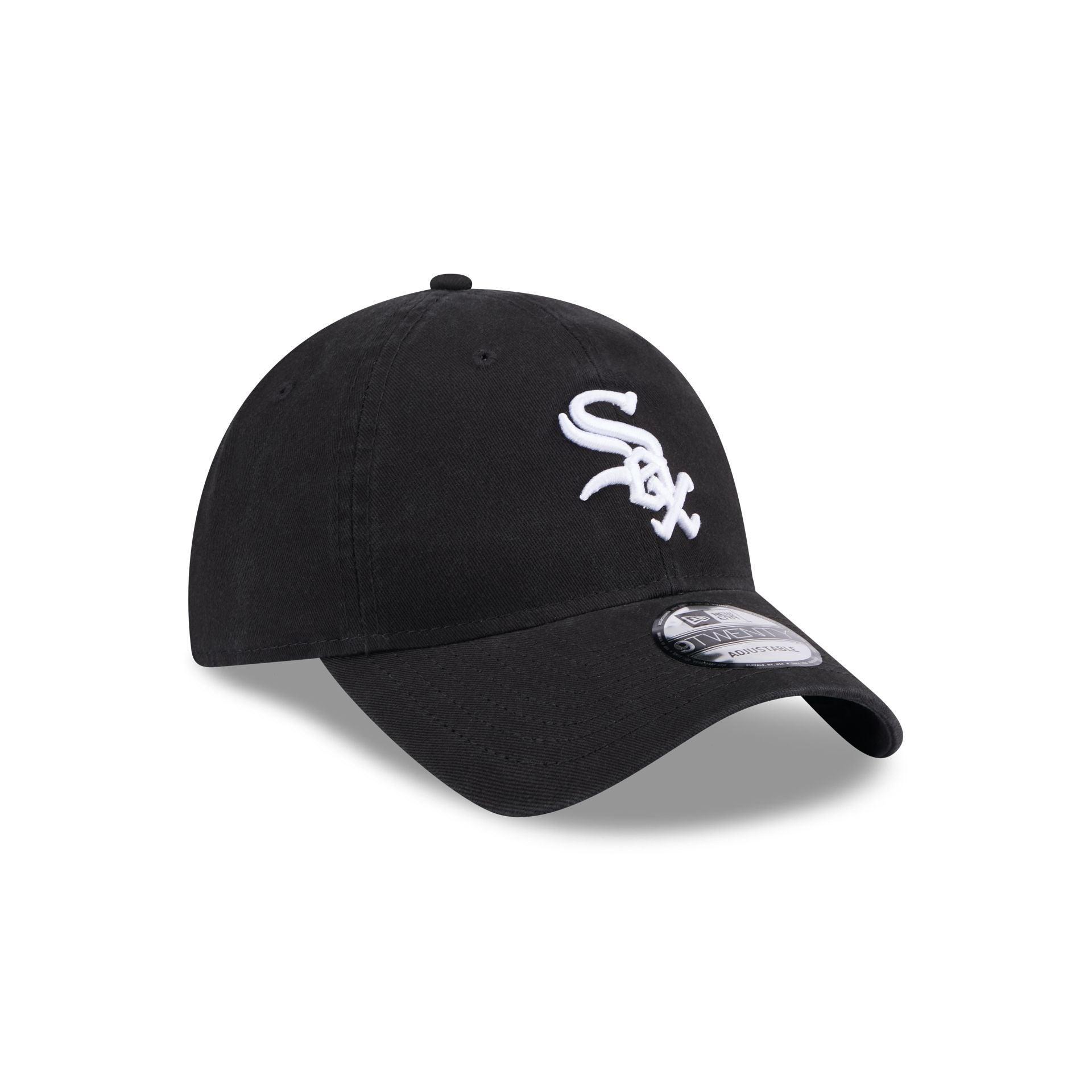 Chicago White Sox Black 9TWENTY Adjustable Hat Male Product Image