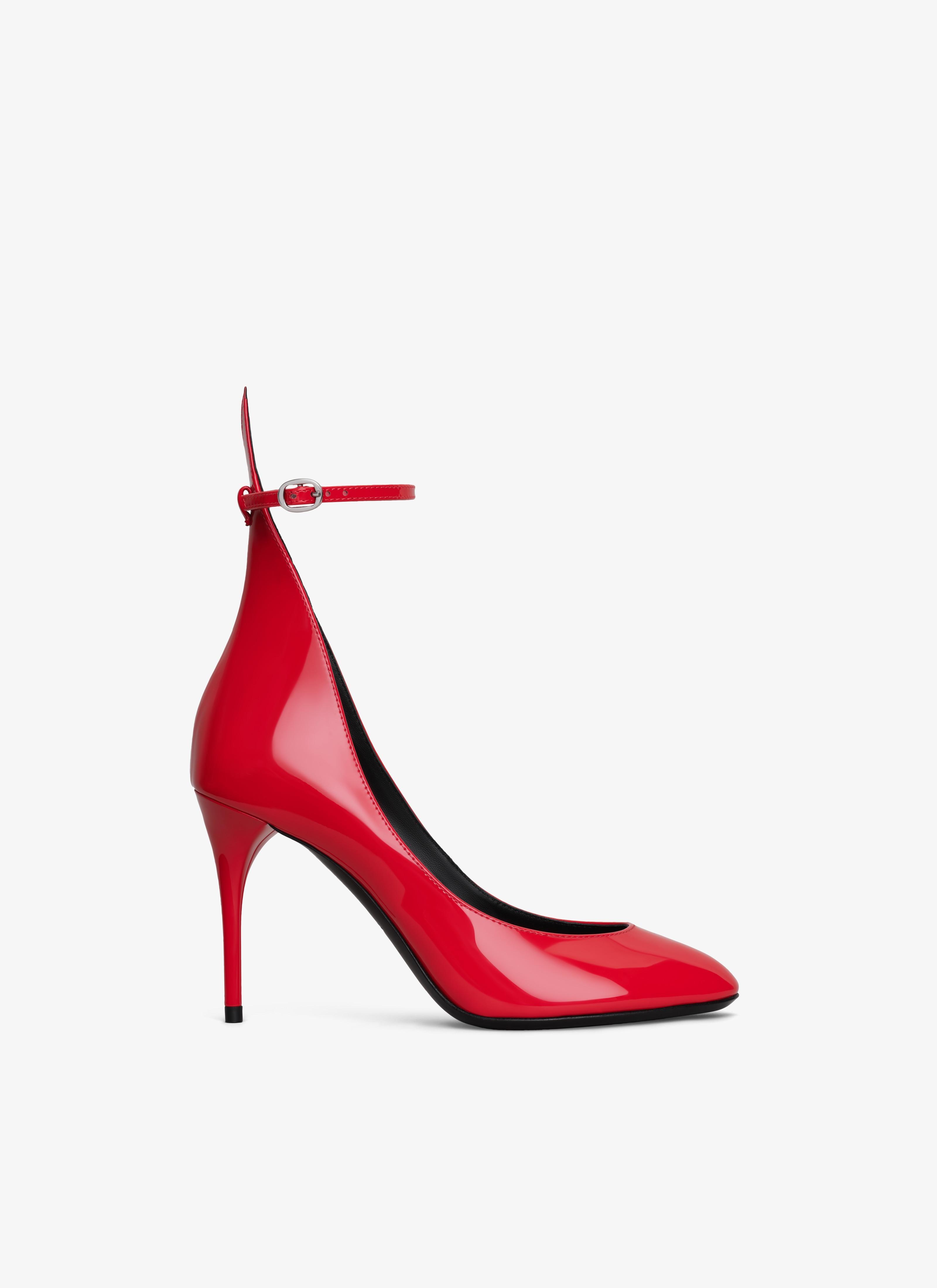 Cherry DECOLLETE PUMPS IN PATENT LEATHER Product Image