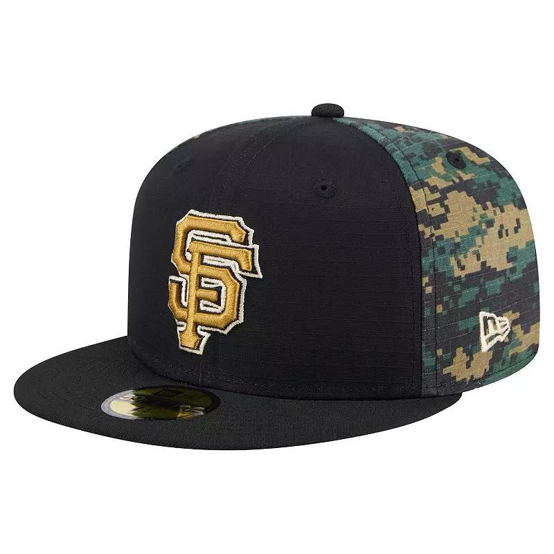 Mens New Era San Francisco Giants Digi Camo 59FIFTY Fitted Hat Product Image