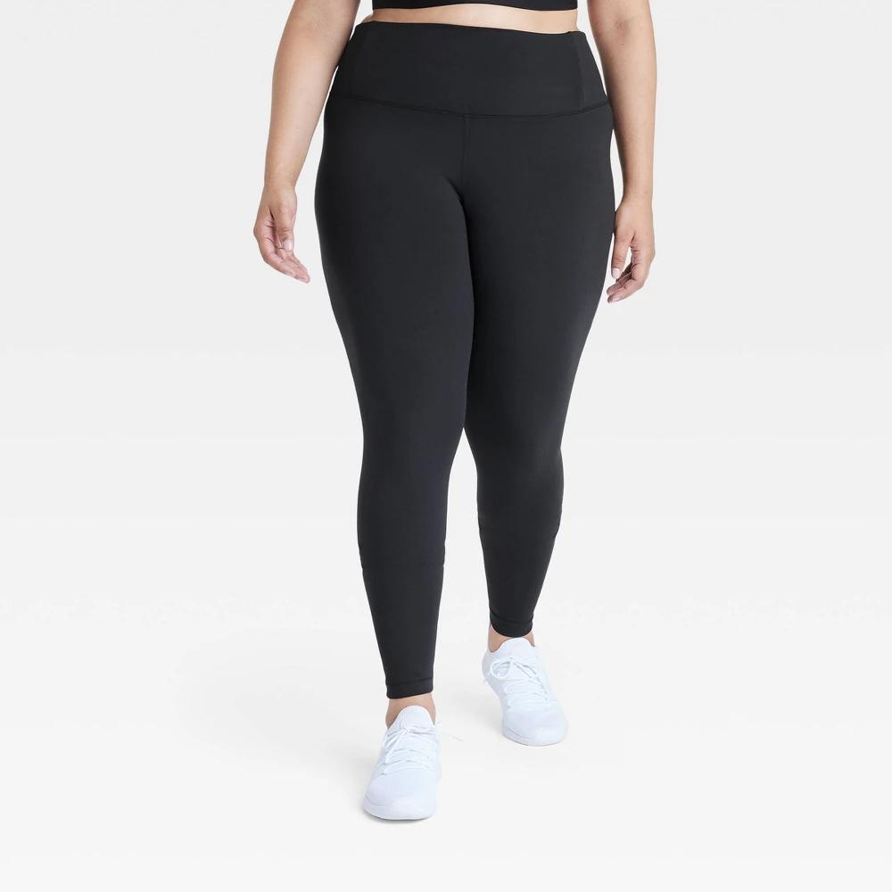 Womens Dynamic Flex High-Rise Leggings - All In Motion Black 1X Product Image