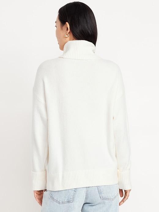 SoSoft Turtleneck Tunic Sweater Product Image