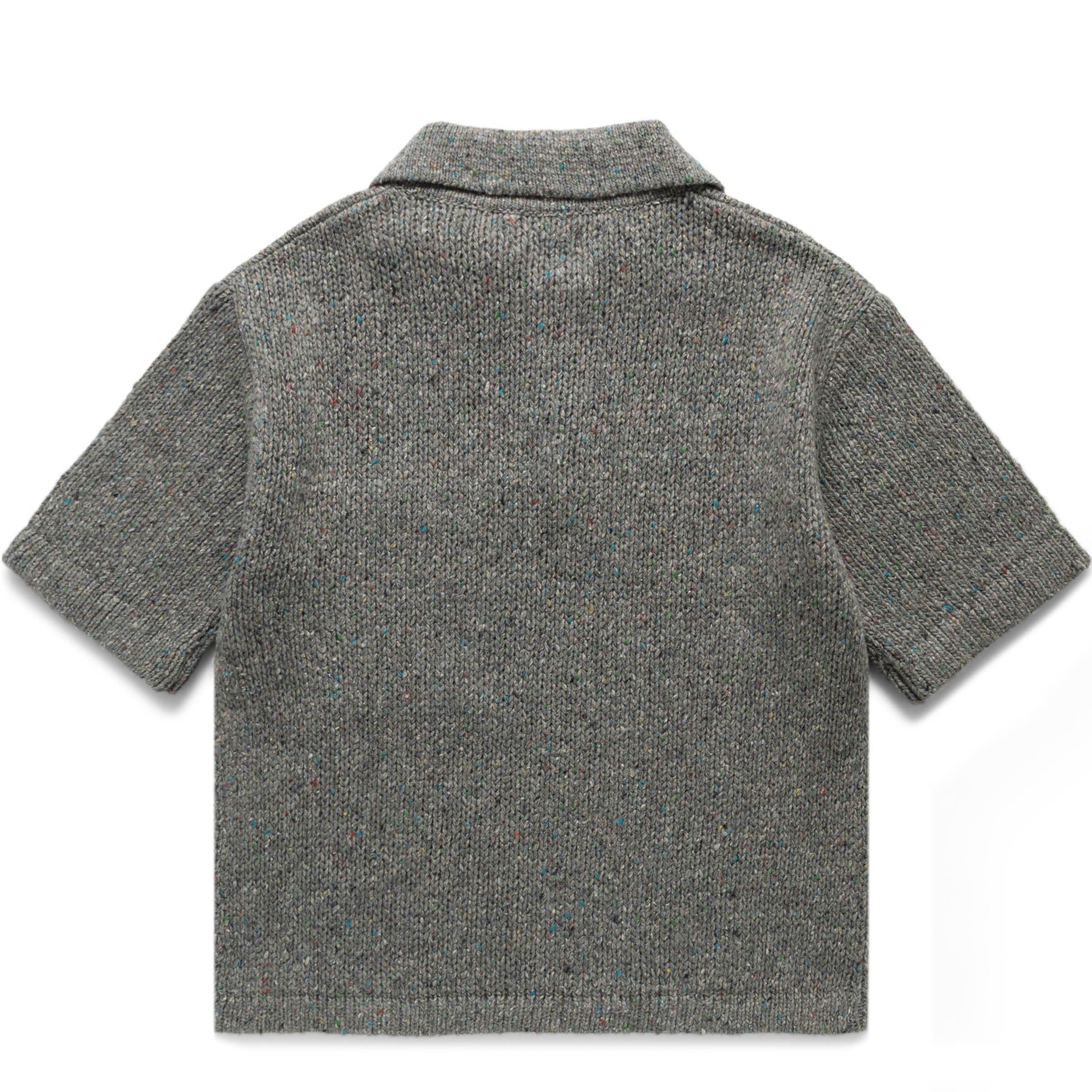 SPECKLE KNIT POLO Male Product Image