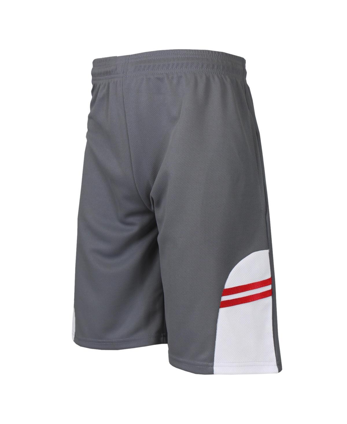 Mens Moisture Wicking Shorts with Side Trim Design Product Image