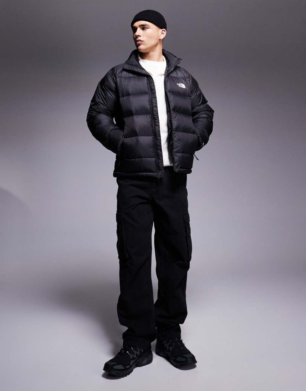 The North Face Hydrenalite down puffer jacket in black Product Image