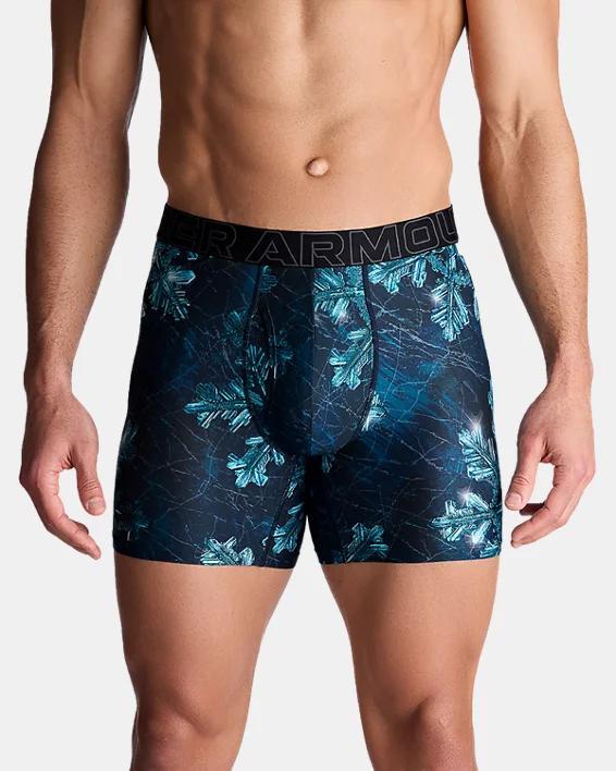 Mens UA Performance Tech Printed 6 Boxerjock Product Image