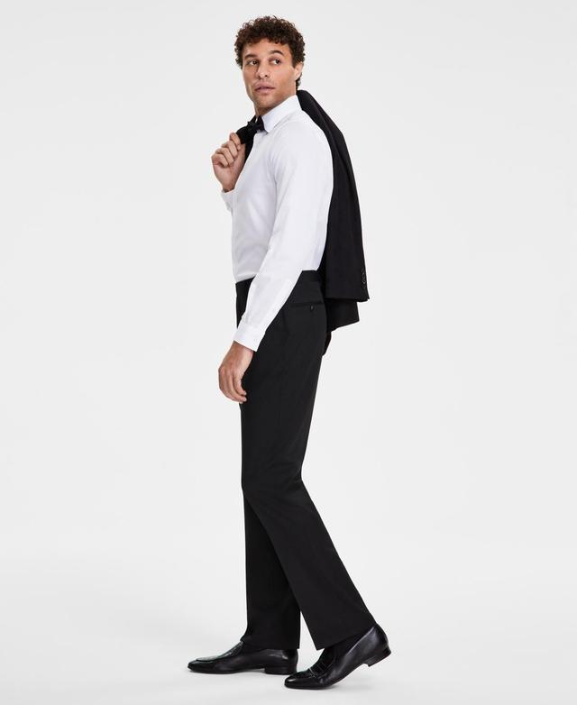 Tayion Collection Mens Classic-Fit Solid Suit Pants Product Image