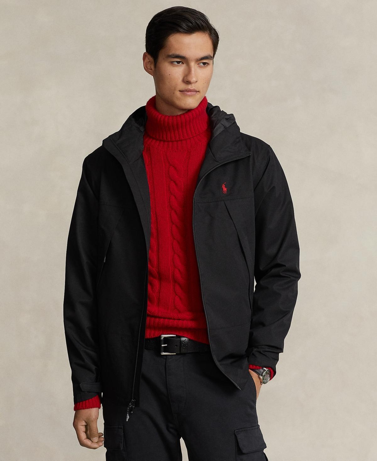 Polo Ralph Lauren Mens Water-Resistant Hooded Jacket Product Image