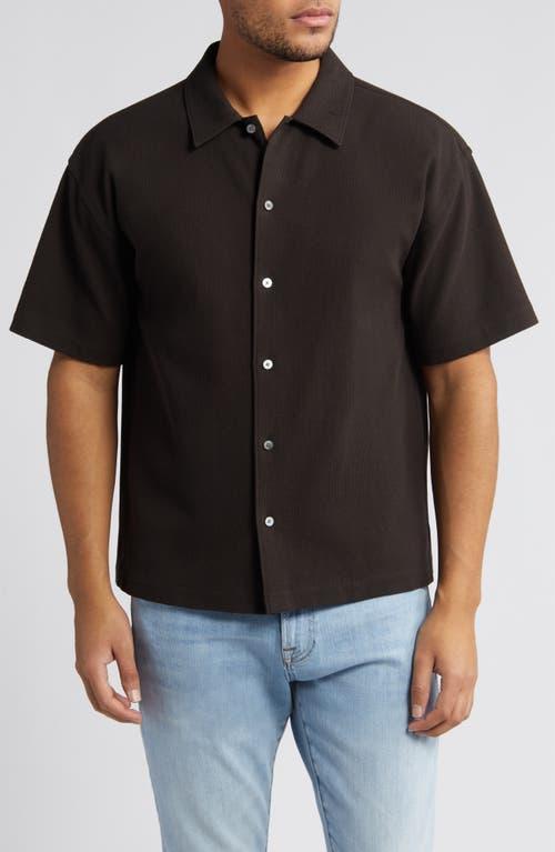 Mens Cotton Button-Front Shirt Product Image