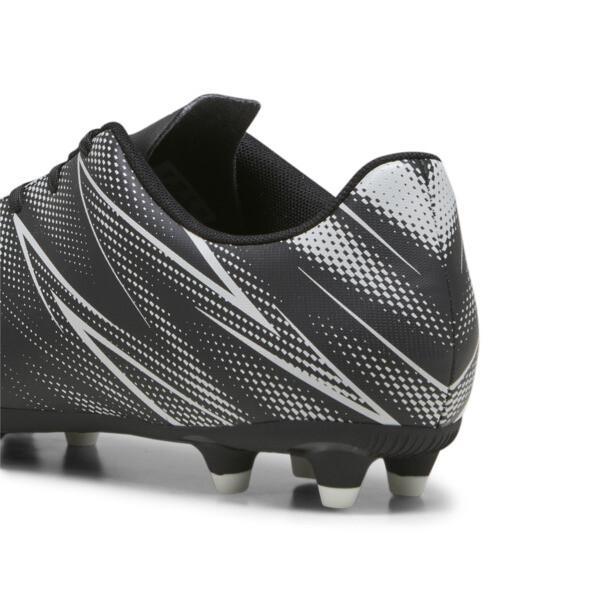 PUMA ATTACANTO Firm Ground/Artificial Ground Men's Soccer Cleats Shoes in Black/Silver Mist Product Image