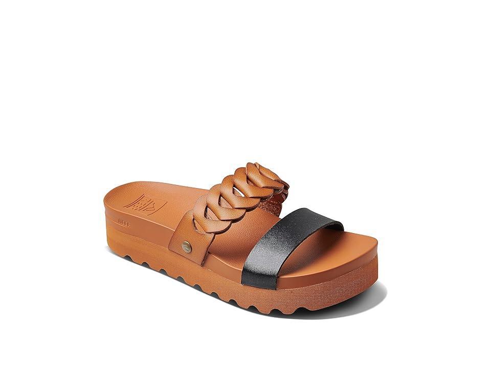 Reef Cushion Vista Hi Twist (Cognac Black) Women's Shoes Product Image