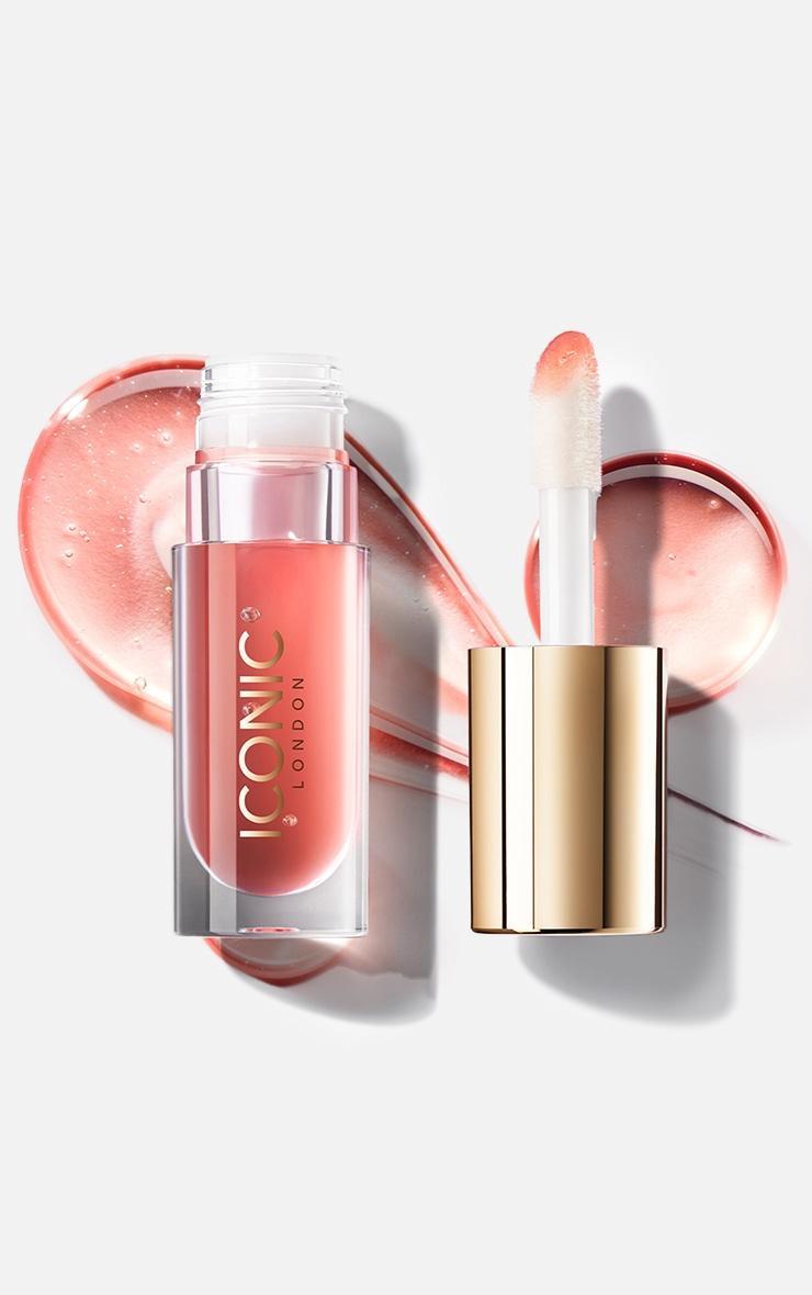 Iconic London Lustre Lip Oil She's A Peach Product Image