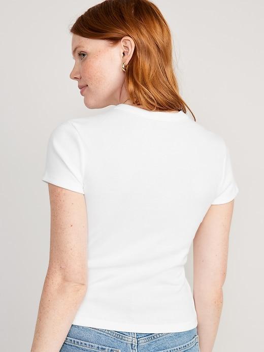 Snug Crop T-Shirt Product Image