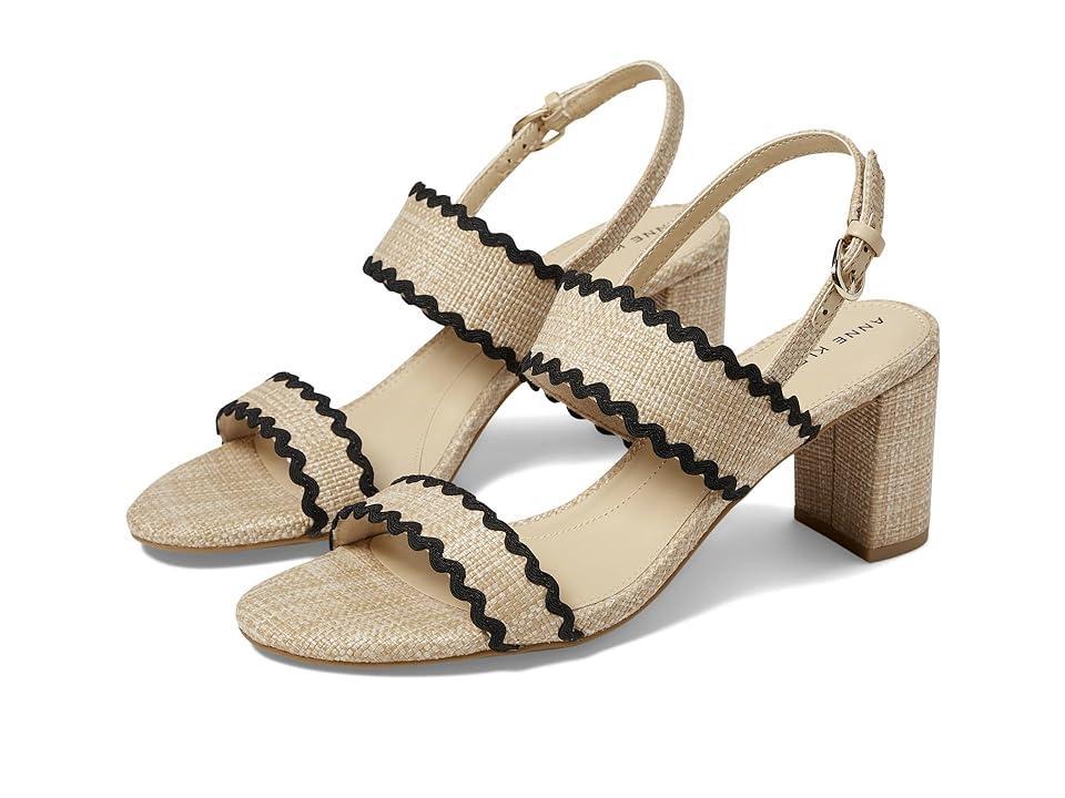 Anne Klein Raine (Natural/Black) Women's Sandals Product Image