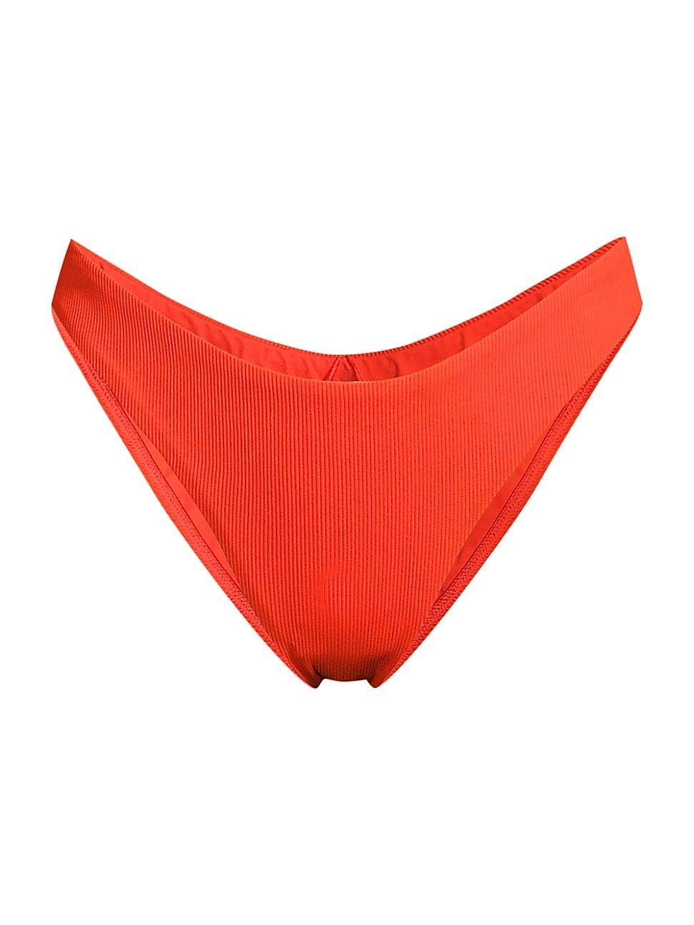 Womens Rocky Ribbed Bikini Bottom Product Image