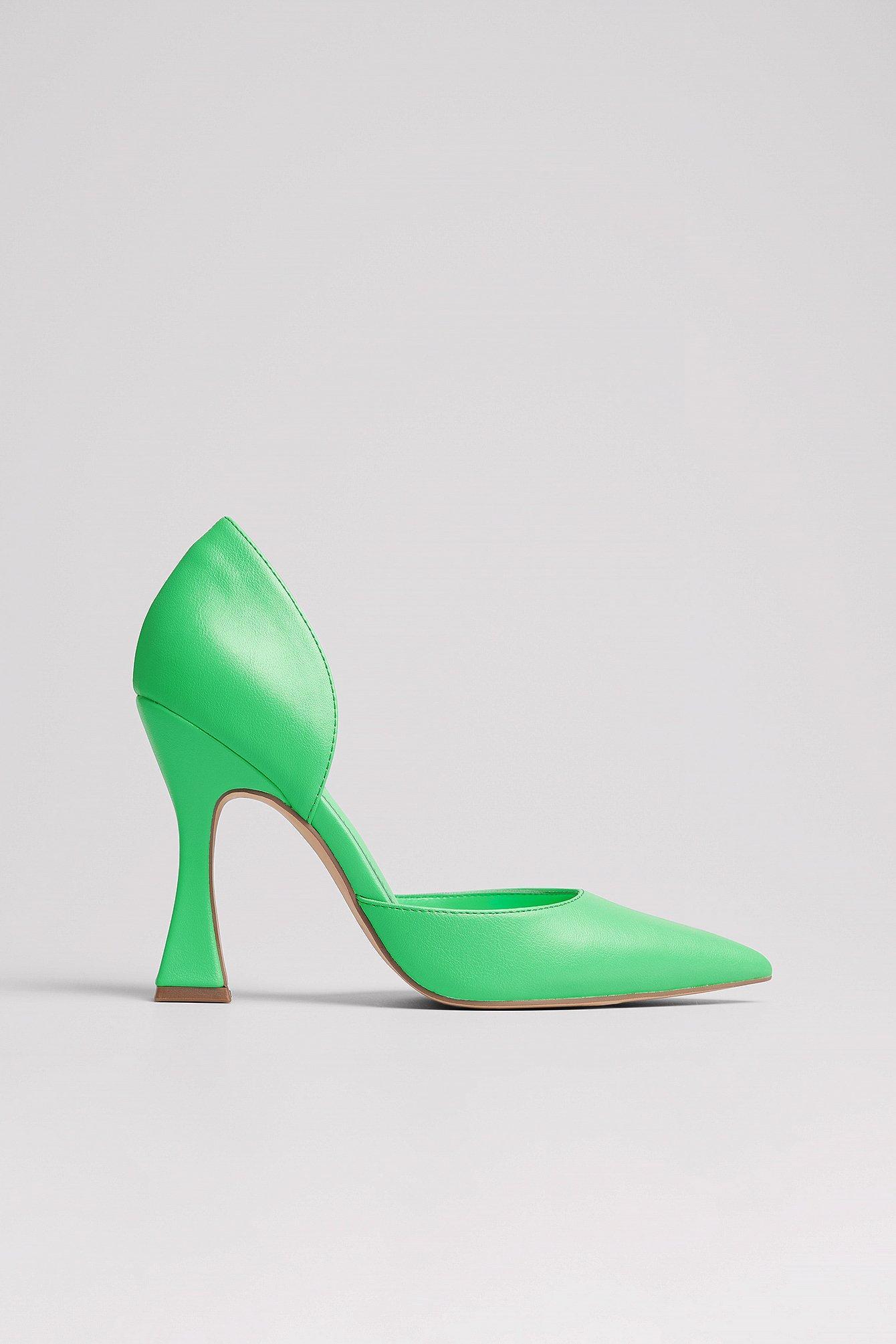 Squared Hourglass Heel Pumps product image