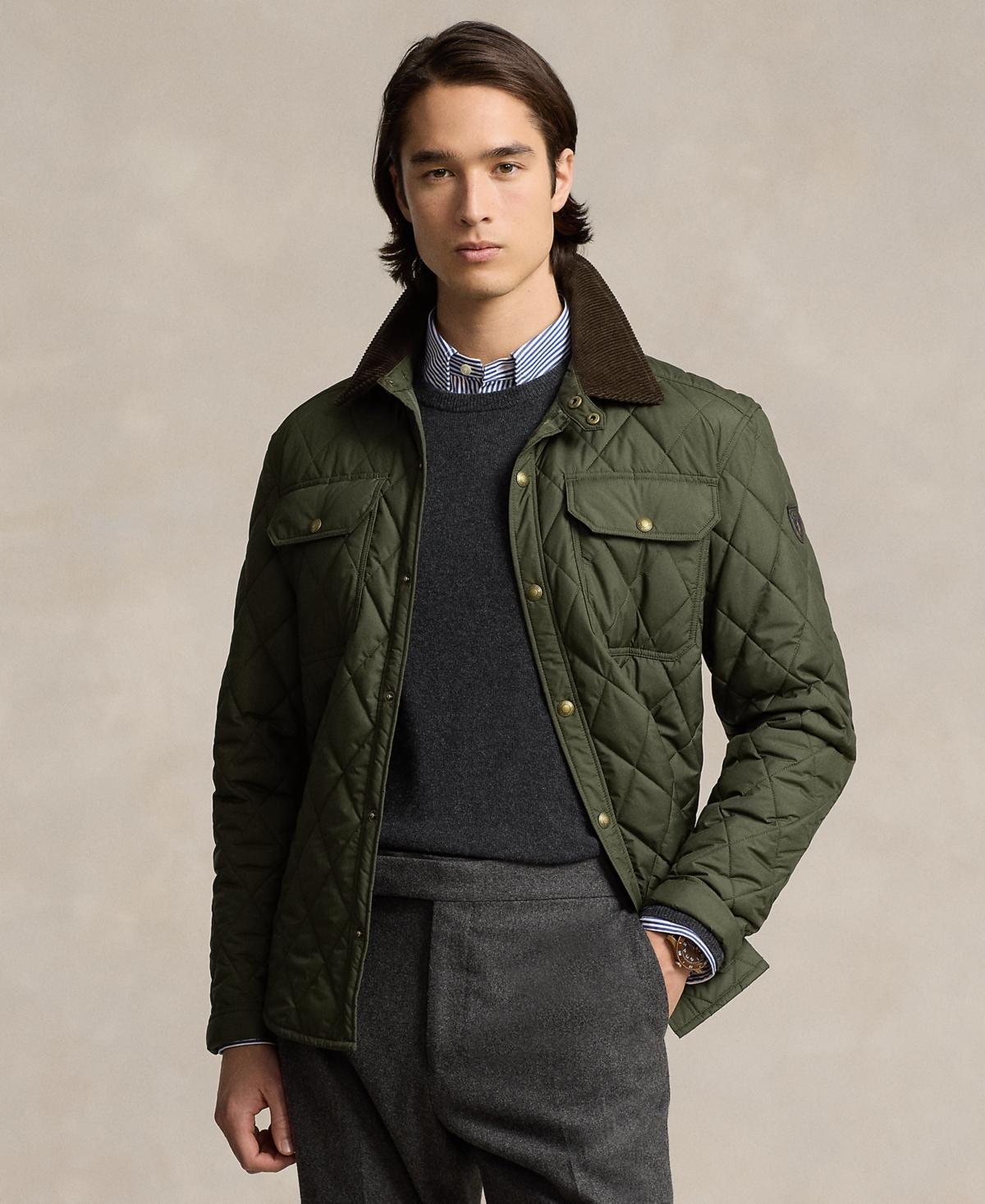 Polo Ralph Lauren Mens Water-Repellent Quilted Jacket Product Image