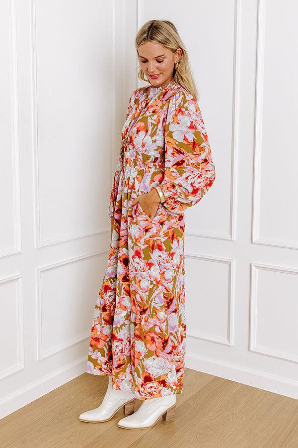 Peony Please Maxi Dress Product Image