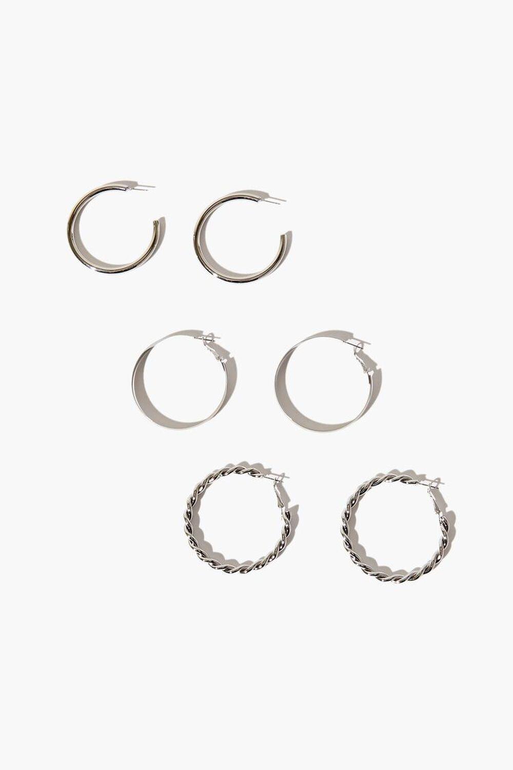 Twisted Hoop Earring Set | Forever 21 Product Image