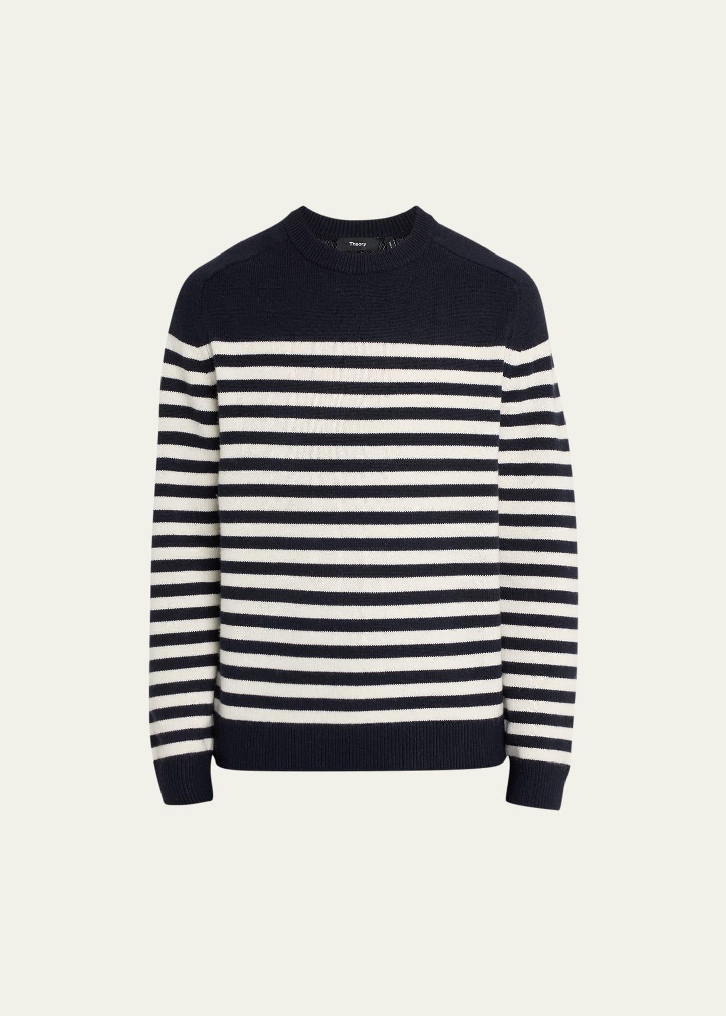 Mens Latho Striped Wool-Cashmere Sweater Product Image