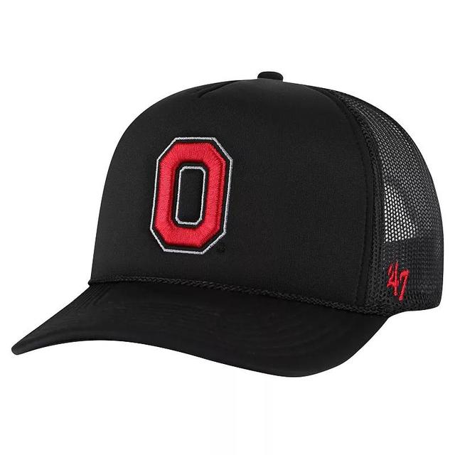 Mens 47 Ohio State Buckeyes Foam Front Mesh Trucker Snapback Hat Product Image