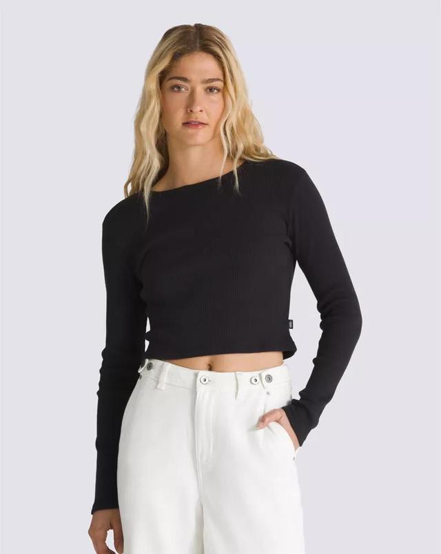 Drew Rib Long Sleeve Top Product Image