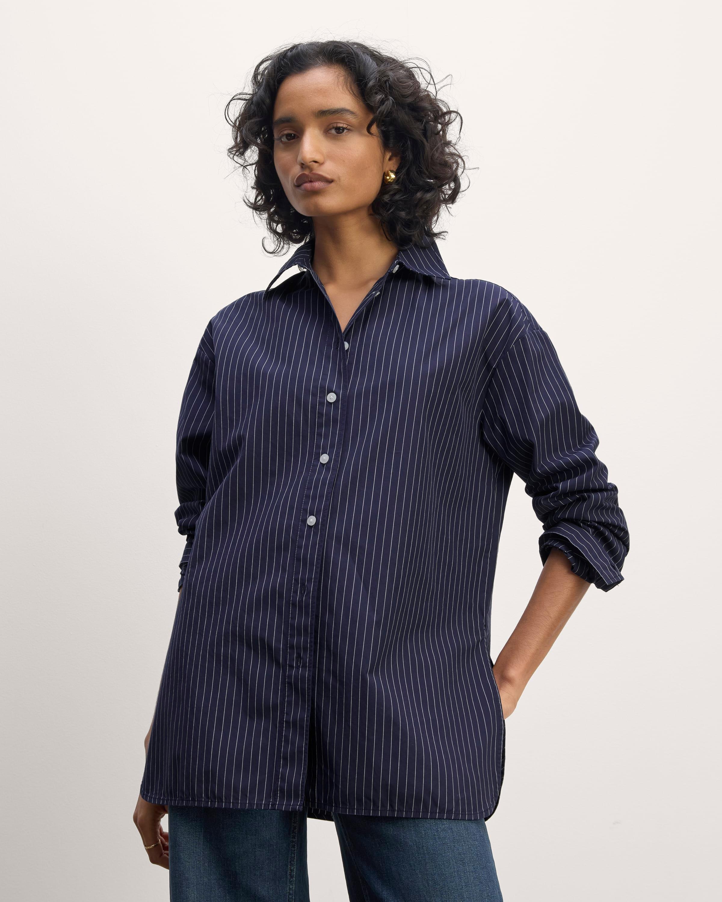 The Supima® Cotton Boyfriend Shirt Product Image