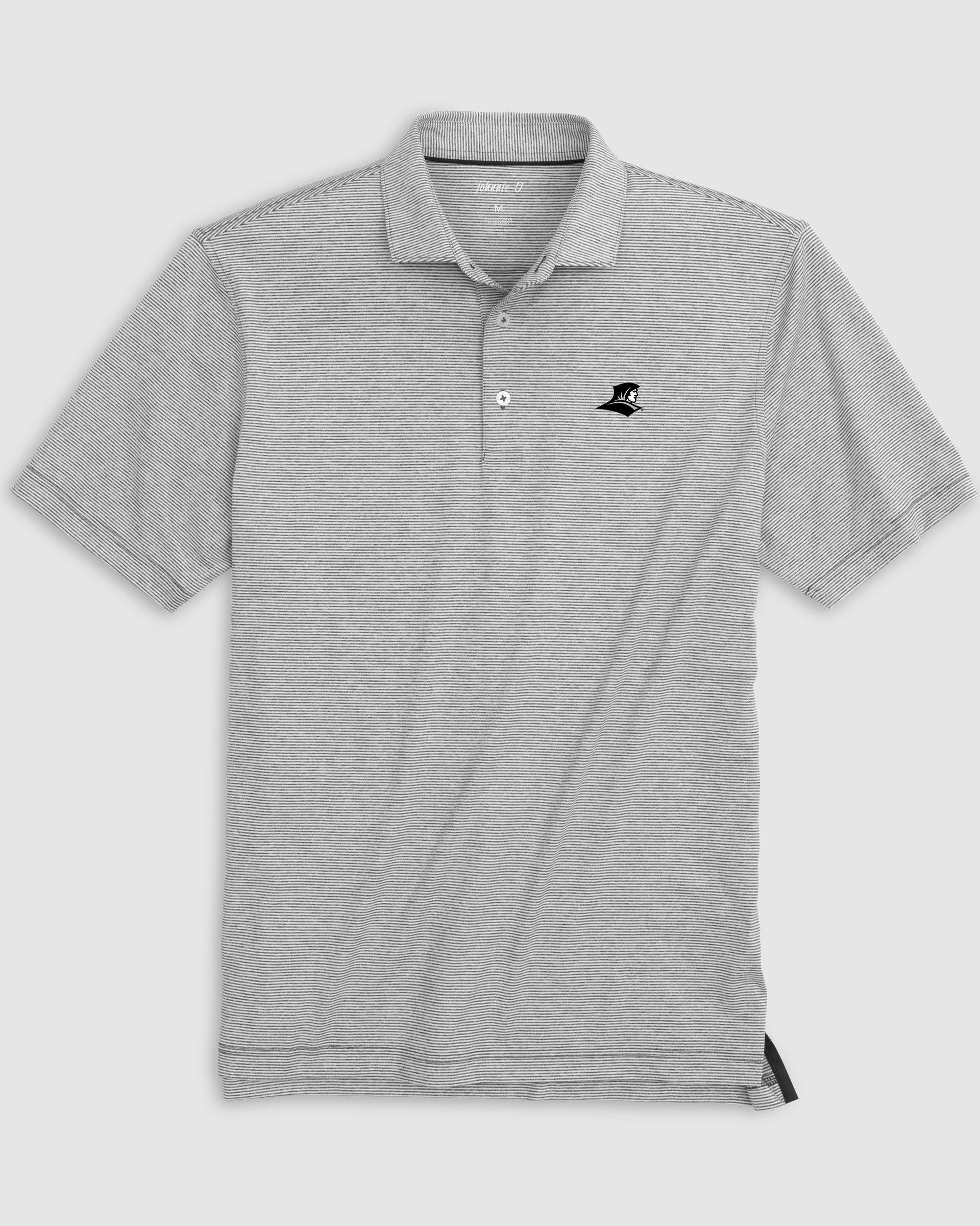 Calgary Flames Lyndonn Striped Jersey Performance Polo Product Image