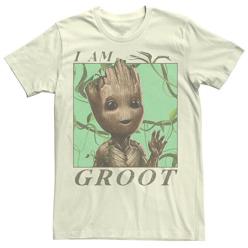 Mens Marvel I am Groot Jungle Vibes Portrait Tee Product Image