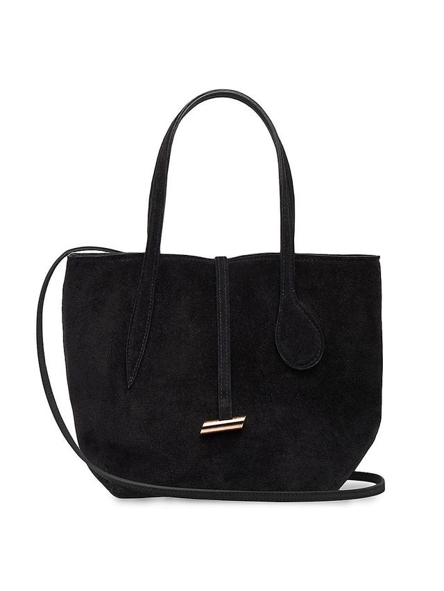 Womens Sprout Mini Suede Tote Bag Product Image