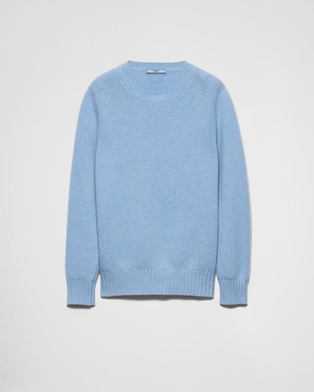 Wool and cashmere crew-neck sweater Product Image