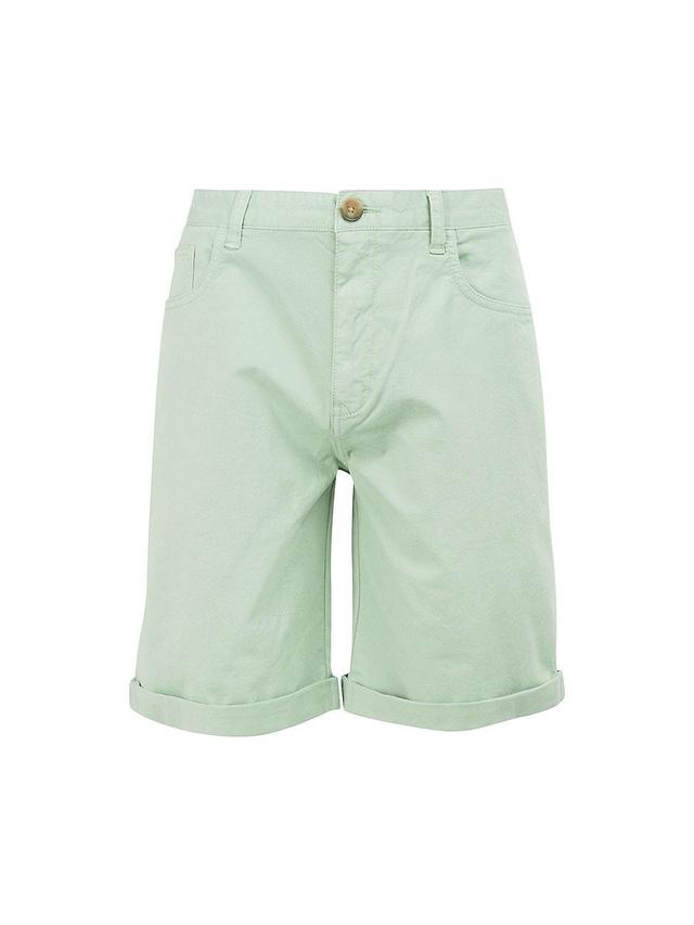 Mens Overdyed Twill Shorts Product Image