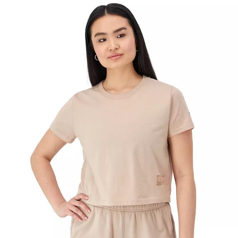 Womens Champion Tailgate Tee Beige Frost Product Image