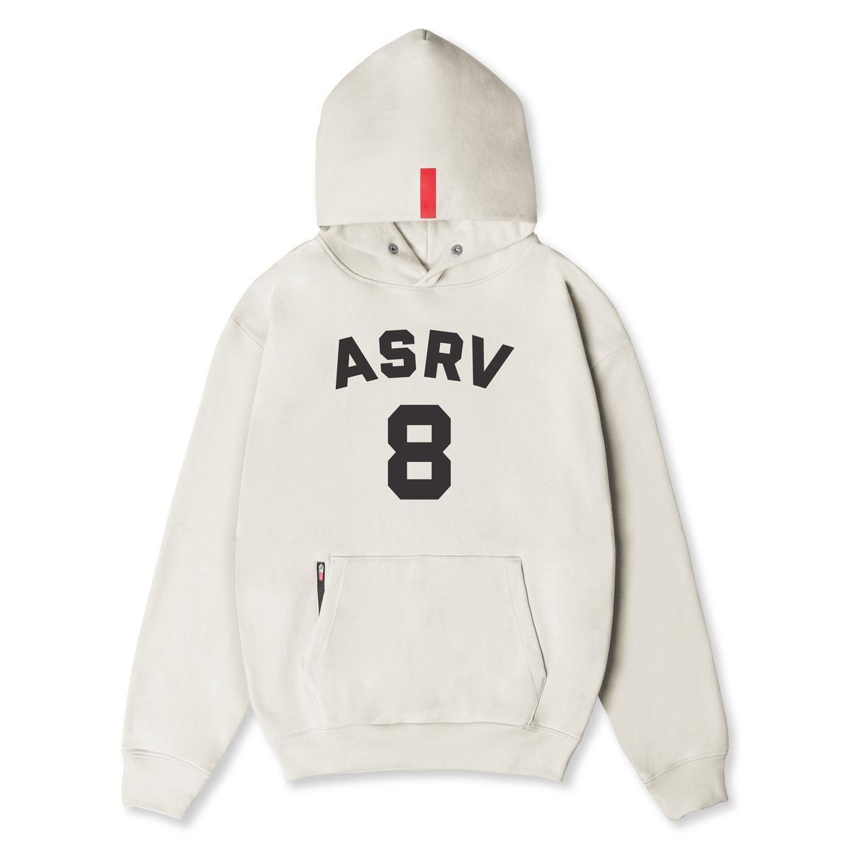 0874. Tech-Terry™ Zip Pocket Hoodie  -  Stone "ASRV 8" Product Image