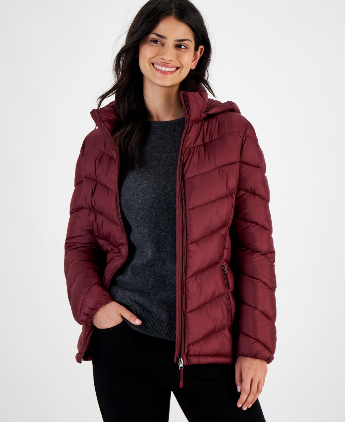 Charter Club Womens Packable Hooded Puffer Coat, Created for Macys Product Image