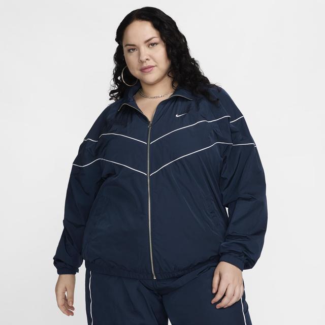 Nike Womens Windrunner Loose UV Woven Full-Zip Jacket (Plus Size) Product Image