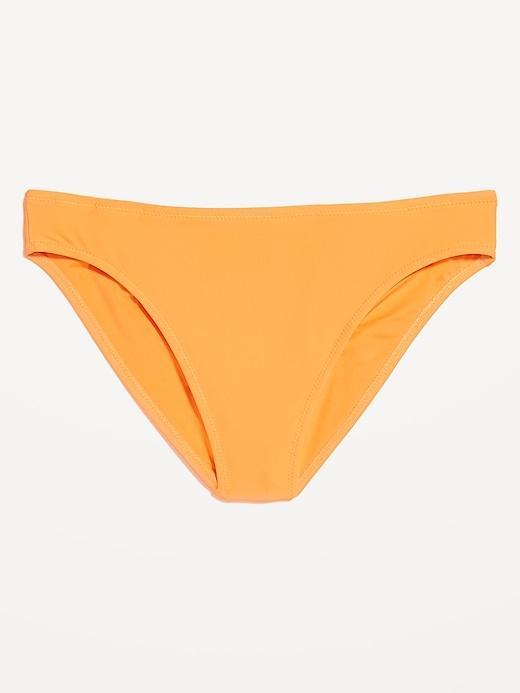 Mid-Rise Bikini Swim Bottoms Product Image