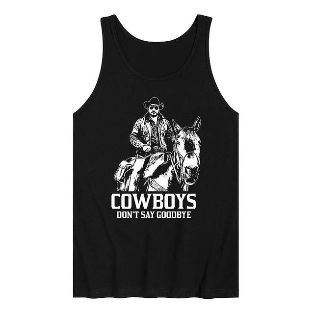 Mens Yellowstone Dont Say Goodbye Tank Top Top Product Image