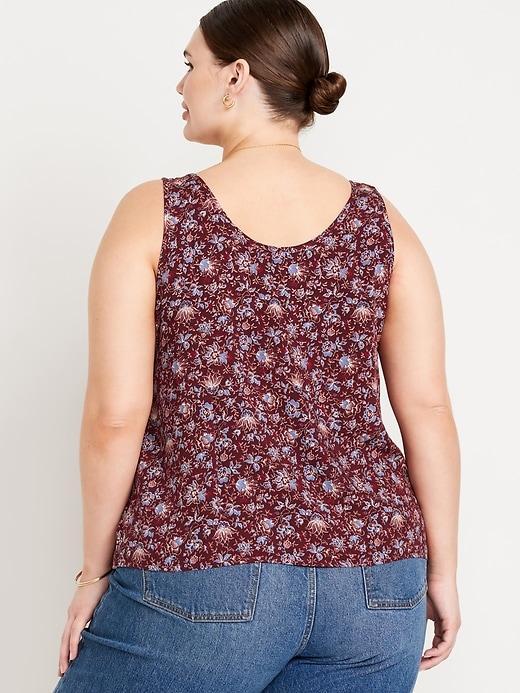 Sleeveless Shell Tank Product Image