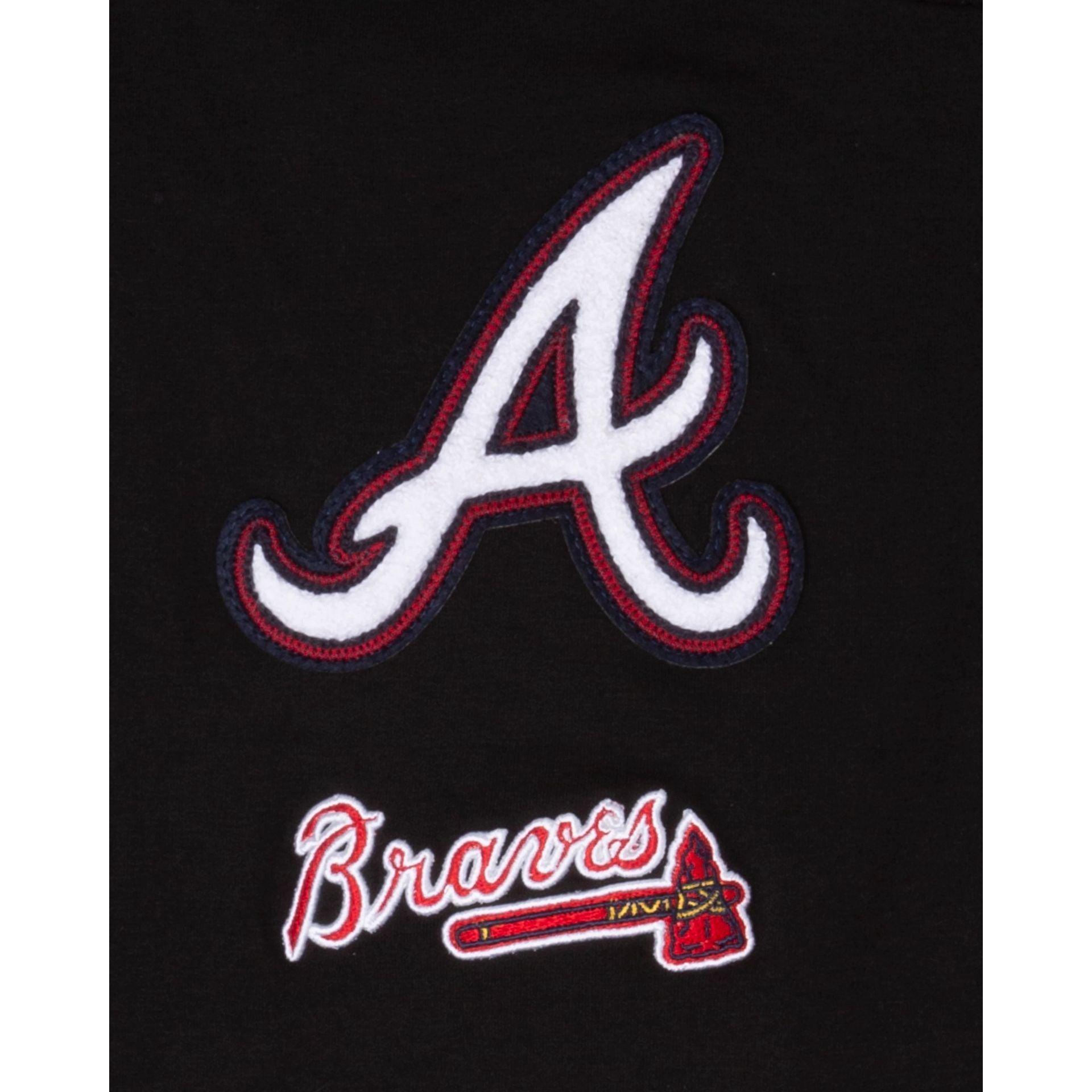 Atlanta Braves Logo Select Black Jogger Male Product Image