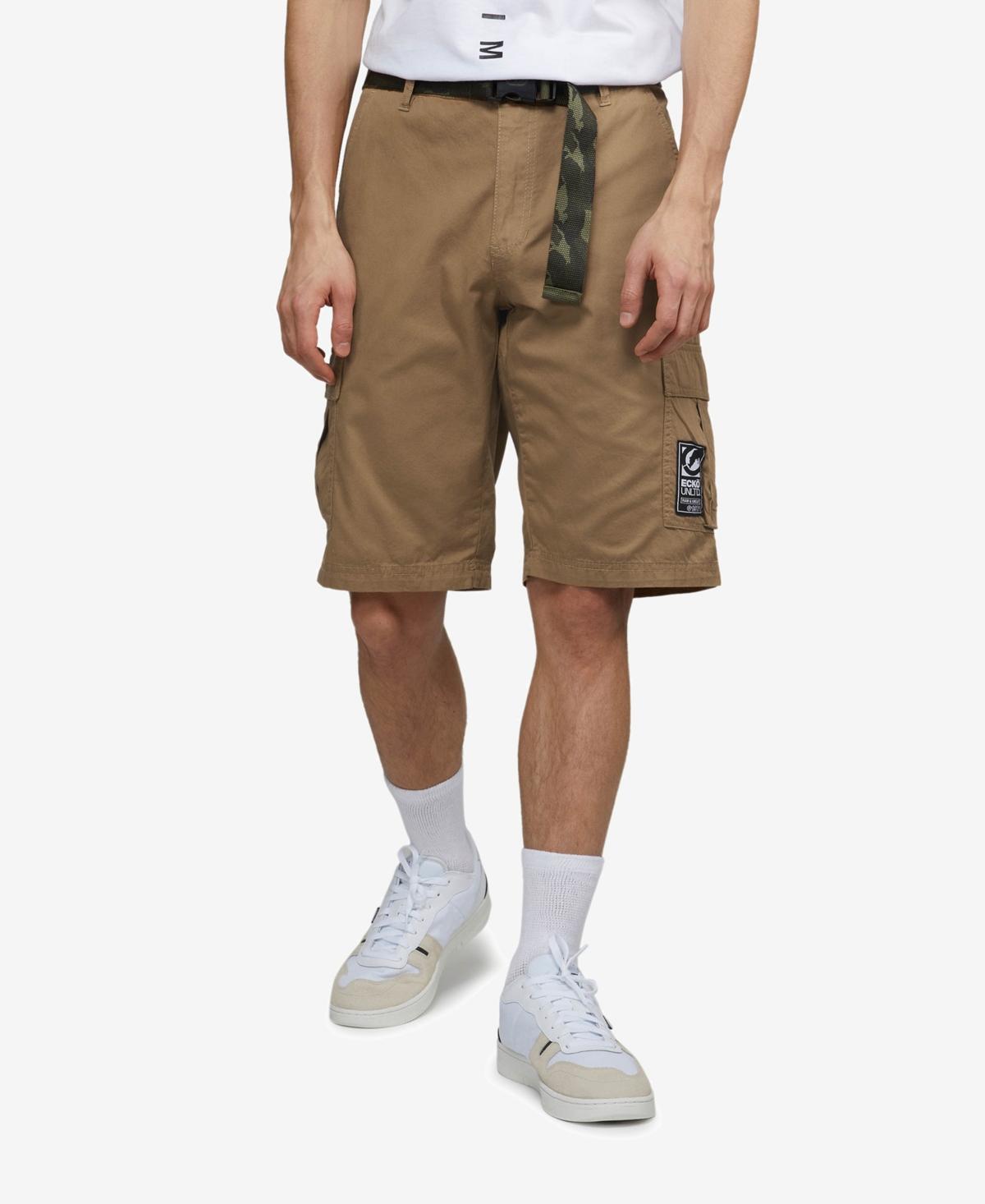 Ecko Unltd Mens Big and Tall Rewind Belted Cargo Shorts Product Image