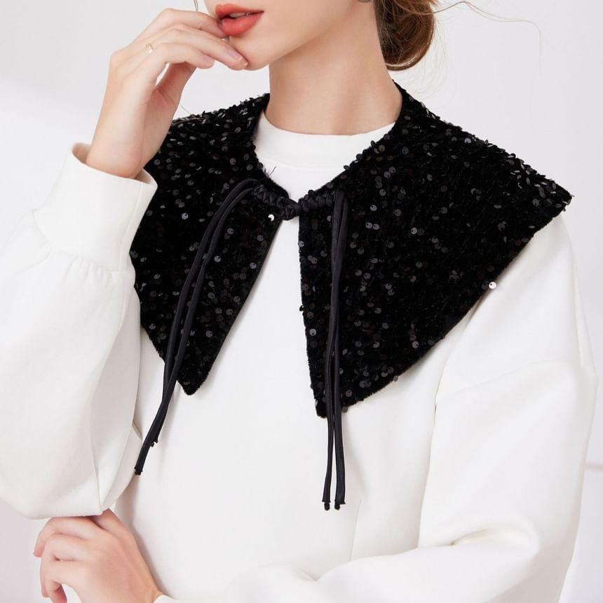 Sequined Capelet Product Image