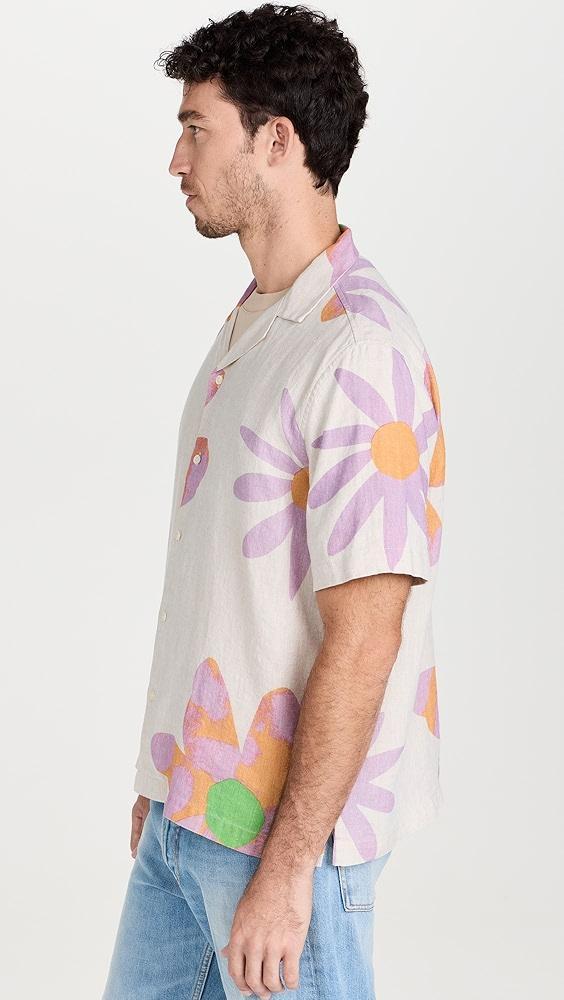 Frescobol Carioca x John Booth Roberto Linen Shirt | Shopbop Product Image