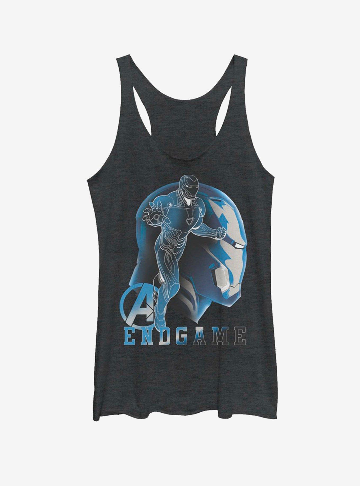 Marvel Avengers Endgame Iron Man Endgame Silhouette Girls Tank Product Image