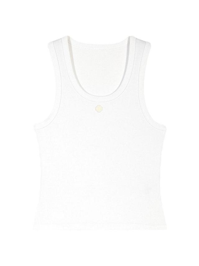 Womens Rib Knit Tank Top Product Image